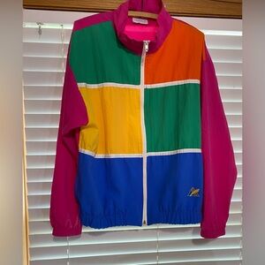 The American Collection Vintage Colorful Windbreaker